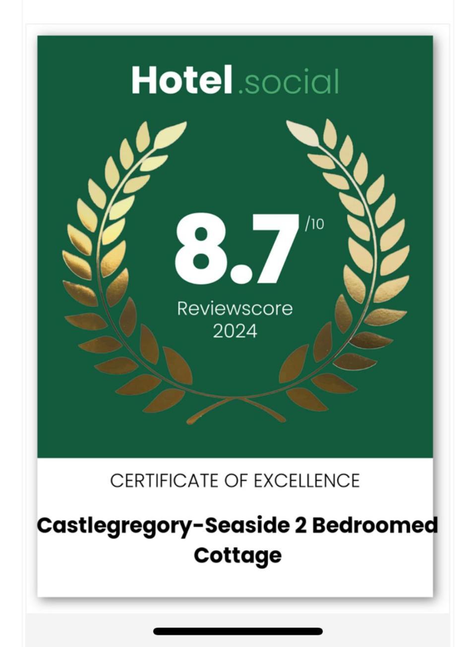 Castlegregory-Seaside 2 Bedroomed Cottage 외부 사진